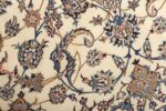 round vintage nain persian rug 51126 scrolls Nazmiyal