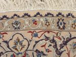 round vintage nain persian rug 51126 weave Nazmiyal