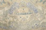 round vintage tabriz persian rug 51132 vase Nazmiyal