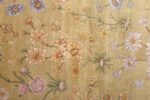 silk shahsavarpour design vintage tabriz persian rug 51162 field Nazmiyal
