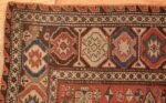small antique tribal soumak caucasian rug 49356 corner Nazmiyal
