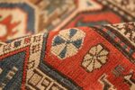 small antique tribal soumak caucasian rug 49356 pile Nazmiyal