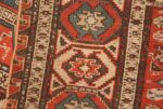 small antique tribal soumak caucasian rug 49356 weave Nazmiyal