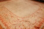 square antique french savonnerie rug 48999 side Nazmiyal