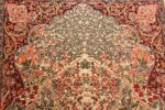 tree of life design antique kerman persian rug 49357 top Nazmiyal
