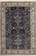 tree of life design vintage nain persian rug 51156 Nazmiyal