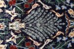 tree of life design vintage nain persian rug 51156 vase Nazmiyal