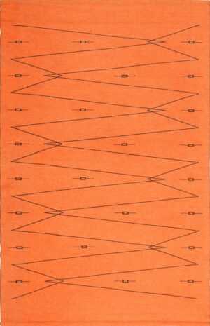 trilli design scandinavian kilim rug 49262 by mattokutomo oy Nazmiyal