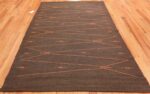 trilli design scandinavian kilim rug 49262 by mattokutomo oy grey full Nazmiyal