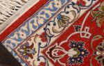 vintage isfahan persian rug 51154 weave Nazmiyal