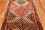 antique tribal kurdish persian rug runner 49275 center Nazmiyal