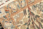 black animal motif vintage nain persian rug 51159 weave Nazmiyal