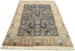 black animal motif vintage nain persian rug 51159 whole Nazmiyal