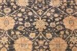 dark background antique tabriz persian rug 49244 center Nazmiyal