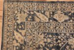 dark background antique tabriz persian rug 49244 corner Nazmiyal