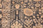 dark background antique tabriz persian rug 49244 side Nazmiyal