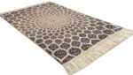 geometric vintage isfahan persian rug 51166 side Nazmiyal