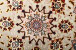 large geometric vintage tabriz persian rug 51119 center Nazmiyal