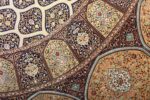 large geometric vintage tabriz persian rug 51119 part Nazmiyal
