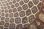 large geometric vintage tabriz persian rug 51119 slimi Nazmiyal