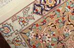 large geometric vintage tabriz persian rug 51119 weave Nazmiyal