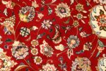 room size red vintage tabriz persian rug 51167 field Nazmiyal
