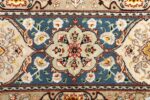 shahsavarpour design vintage tabriz persian rug 51158 flower Nazmiyal