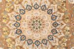 shahsavarpour design vintage tabriz persian rug 51158 medallion Nazmiyal