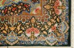 silk vintage qum persian rug 51171 corner Nazmiyal