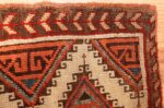 small size antique bergama turkish rug 48608 corner Nazmiyal