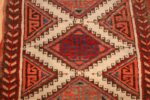 small size antique bergama turkish rug 48608 middle Nazmiyal