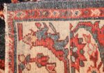 small size antique sultanabad persian rug 49301 weave Nazmiyal