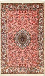 animal motif silk modern qum persian rug 49419 Nazmiyal