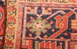 antique red background heriz persian rug 49384 weave Nazmiyal