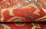 antique red background room size persian bakshaish rug 49393 pile Nazmiyal