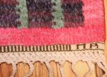 colorful vintage scandinavian rya rug by marianne richter 49438 initials Nazmiyal