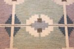 geometric vintage scandinvian rug by ingegerd silow 49440 colors Nazmiyal