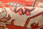 large oriental antique persian heriz serapi rug 49397 pile Nazmiyal
