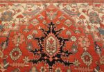 large oriental antique persian heriz serapi rug 49397 tiara Nazmiyal