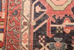 large oriental antique persian heriz serapi rug 49397 weave Nazmiyal