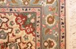 modern wool and silk tabriz persian runner rug 49402 weave Nazmiyal
