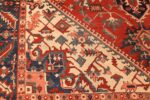 oriental room size persian antique serapi heriz rug 49396 design Nazmiyal