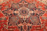 oriental room size persian antique serapi heriz rug 49396 medallion Nazmiyal