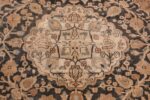 oversized antique khorassan persian rug 50664 white Nazmiyal