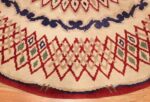 round antique art deco french rug by leleu 49382 border Nazmiyal
