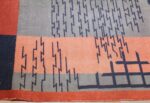 shabby chic antique art deco indian rug 49386 border Nazmiyal