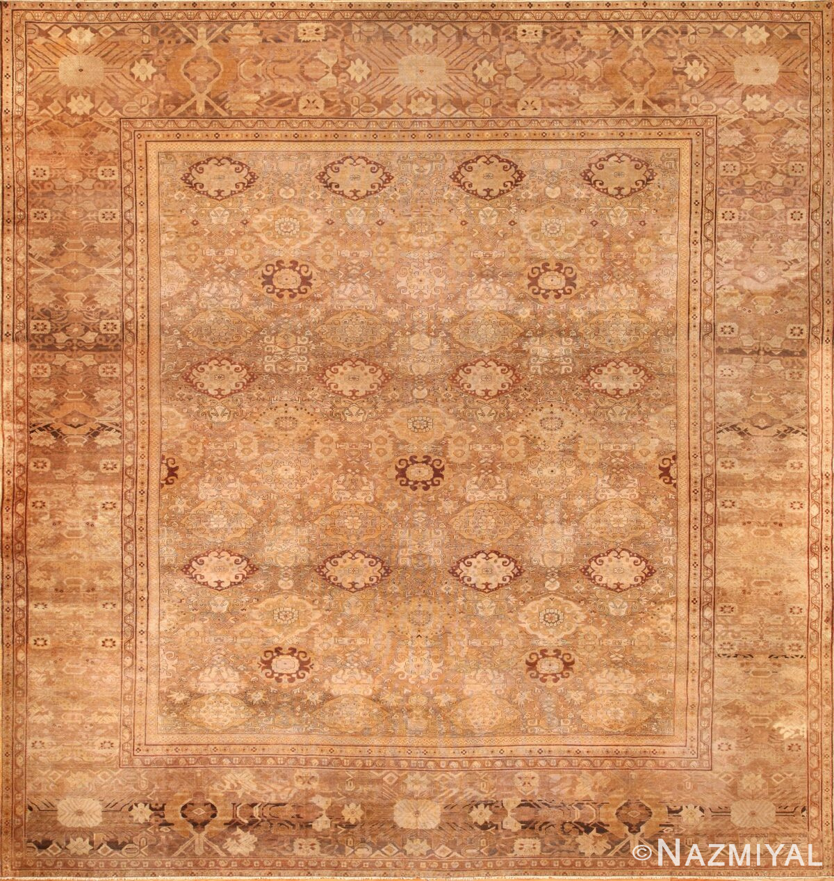 large antique amritsar indian rug 50721 Nazmiyal