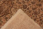 Weave Large floral Ivory and gray Antique Turkish Sivas rug 50416 by Nazmiyal