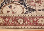 antique black karabagh caucasian rug 49314 border Nazmiyal