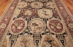 antique black karabagh caucasian rug 49314 field Nazmiyal
